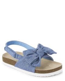 Girls Chambray Espadrille Sandals Gymboree CA CHAMBRAY