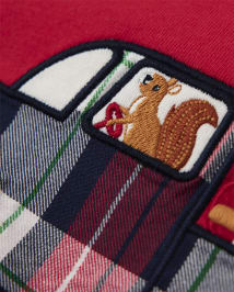 Boys Embroidered Truck Layered Top - Head of the Class
