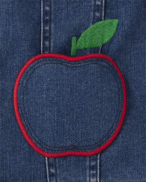 Veste Denim Fille Apple - La meilleure de la classe