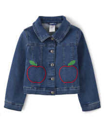 Veste Denim Fille Apple - La meilleure de la classe