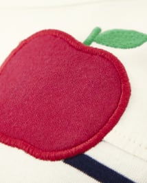 Haut Apple rayé pour filles - Chef de classe