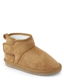 Bottes en suède synthétique pour garçons