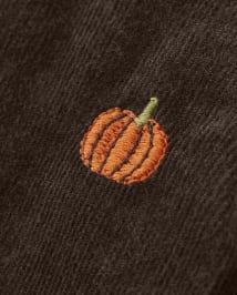 Girls Pumpkin Corduroy Skort - Perfect Pumpkin