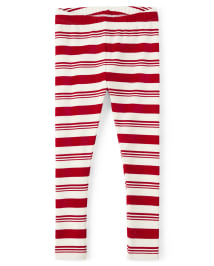 Girls Striped Leggings - Holiday Express
