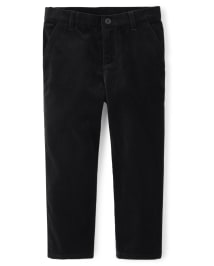 Black velvet dress pants best sale