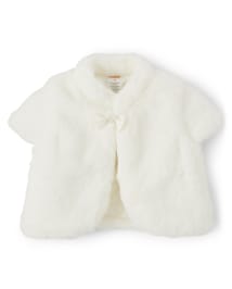 Ladies faux fur shrug outlet