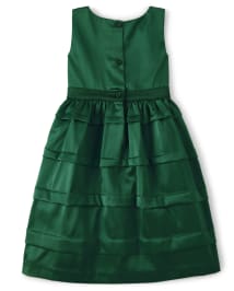 Girls Tiered Dress - Holiday Traditions
