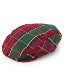 Boys Plaid Newsboy Hat - Holiday Traditions
