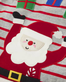 Haut rayé Père Noël pour garçon - Holiday Express
