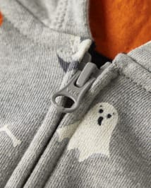 Boys Halloween Zip Up Hoodie - Trick or Treat