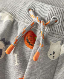 Boys Halloween Pull On Jogger Pants - Trick or Treat