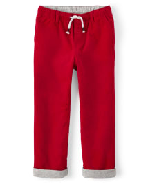 Pantalon à enfiler en velours côtelé pour garçon - Holiday Express