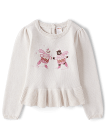 Chandails brodés pour fille avec ours - Bear Hugs