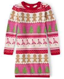 Gingerbread sweater dress cheap