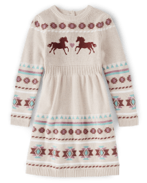 Horse sweater girl clearance