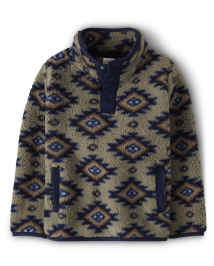 Pull western en molleton pour garçons - Little Rocky Mountain