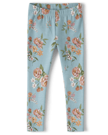 Girls Floral Leggings - Little Rocky Mountain