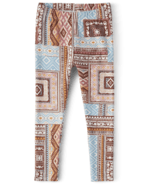 Girls Patchwork Leggings - Little Rocky Mountain