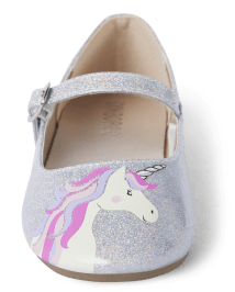 Girls Unicorn Ballet Flats - Unicorn Princess
