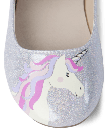 Girls Unicorn Ballet Flats - Unicorn Princess