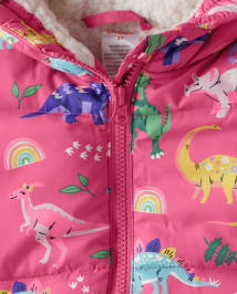 Dinosaur jacket girl online
