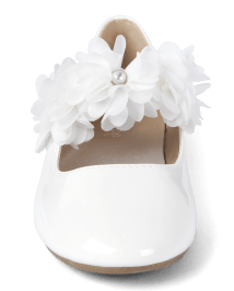 Girls Floral Ballet Flats - All Dressed Up
