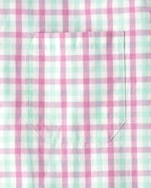Chemise boutonnée à carreaux papa et moi pour hommes - Time for Tea