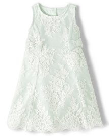 Robe en dentelle pour fille