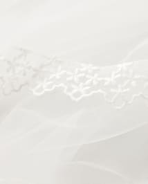Girls Floral Lace Veil - Special Occasions