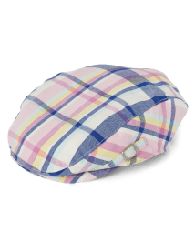 Casquette Gavroche à carreaux pour garçon - Célébrations du printemps
