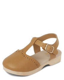 Girls Perforated Clogs