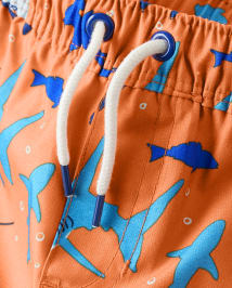 Boys Shark Swim Trunks - Splish-Splash