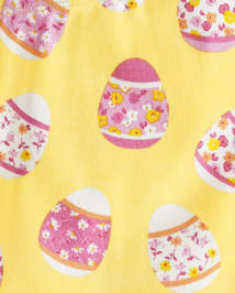 Leggings Capri Oeuf de Pâques Fille - Célébrations du Printemps