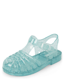 Girls Glitter Sandals - Splish-Splash - BLUE | Gymboree CA