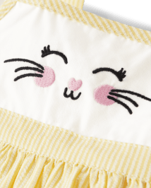 Jersey Bebé Niña Conejo Bordado - Celebraciones Primavera