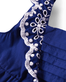 Body à œillets Mommy And Me pour bébés filles - Blue Belle