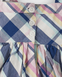 Baby Girls Matching Family Plaid Dress - Spring Celebrations