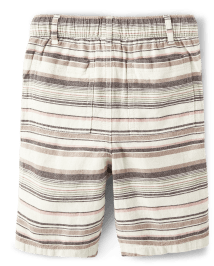 Short rayé à enfiler pour garçon - Safari