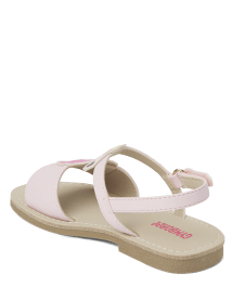 Girls Applique Flamingo Sandals - Tropical Paradise