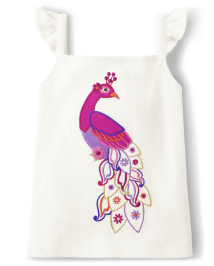 Peacock tank top sale