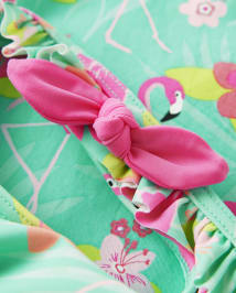 Maillot de bain une pièce flamant rose pour filles - Splish-Splash