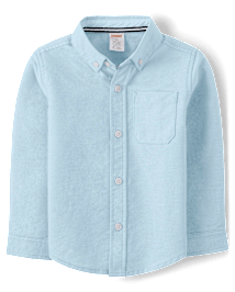 Boys Wrinkle Resistant Button Down Shirt - Uniform