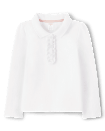 Girls Ruffle Polo - Uniform