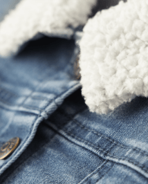 Fille Applique Tournesol Denim Veste - Happy Harvest