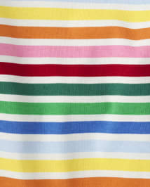 Girls Rainbow Striped Top - Very Merry