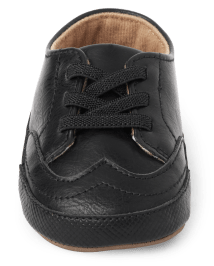 Baby Boys Faux Leather Dress Shoes BLACK Gymboree CA