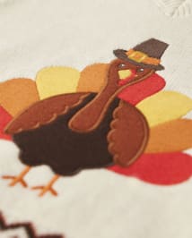 Gilet Chandails en intarsia pour garçon - Happy Harvest