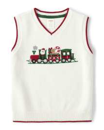 Baby boy christmas sweater vest outlet