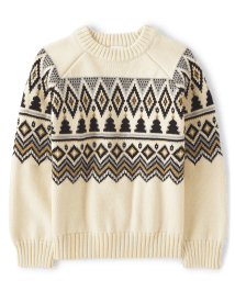 Boys fair isle sweater sale