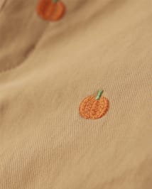 Boys Schiffli Pumpkin Twill Chino Pants - Lil' Pumpkin